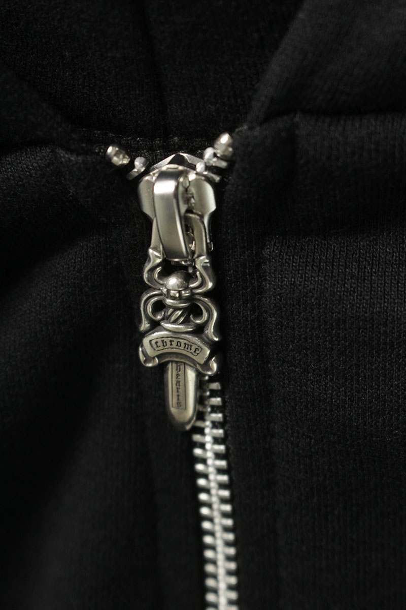 Chrome Hearts SWTSHRT HD ZIP Sleeve Logo Print Zip Size XL