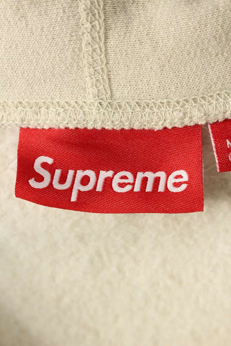 Supreme 24AW Box Logo Hooded Sweatshirt Beige Size XXL