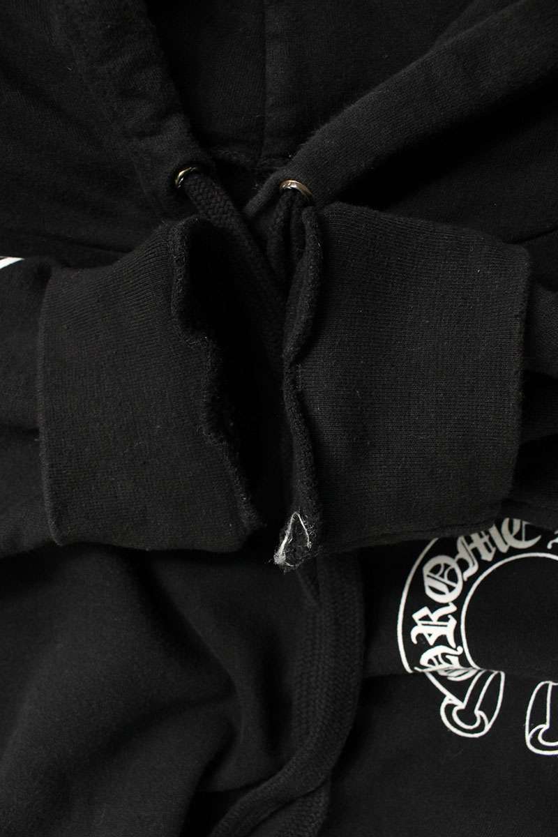 Chrome Hearts SWTSHRT HD PLVR Floral Cross Sleeve Size M