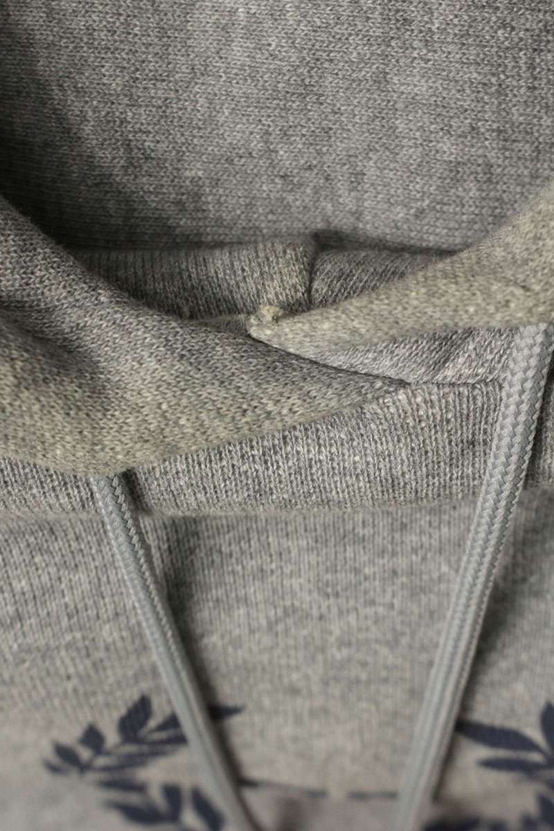 BALENCIAGA BB Logo Emblem Hoodie Gray Size XXS