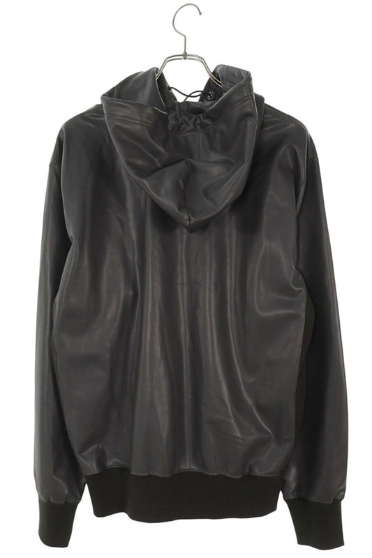 JOHNLAWRENCESULLIVAN Stretch Vegan Leather Pullover Size S