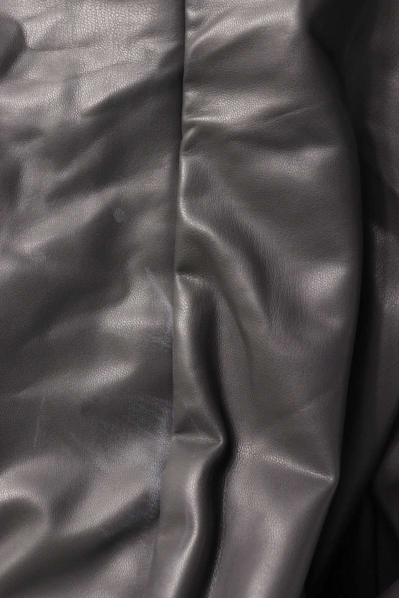 JOHNLAWRENCESULLIVAN Stretch Vegan Leather Pullover Size S