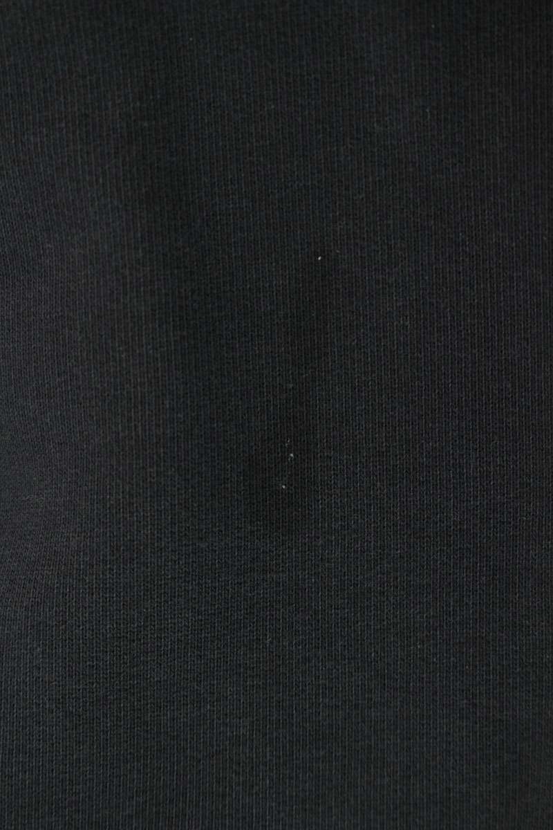 BALENCIAGA Reverse Logo Pullover Hoodie Black Size XXS