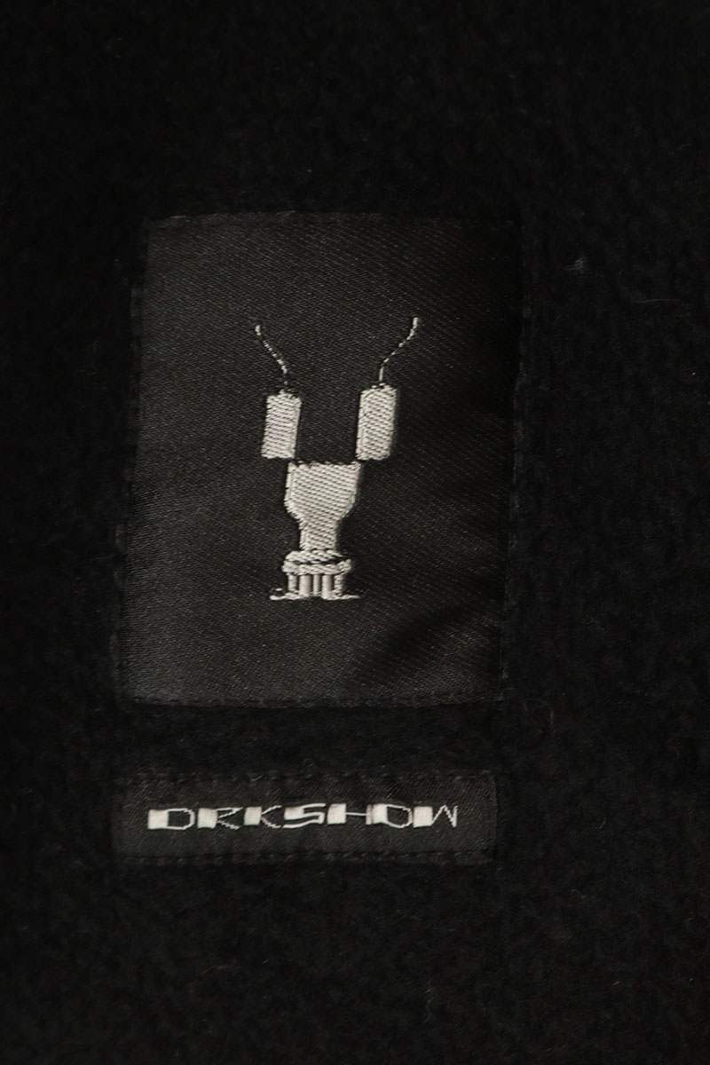 DRKSHDW 19SS Panelled Pullover Hoodie Black Size XS