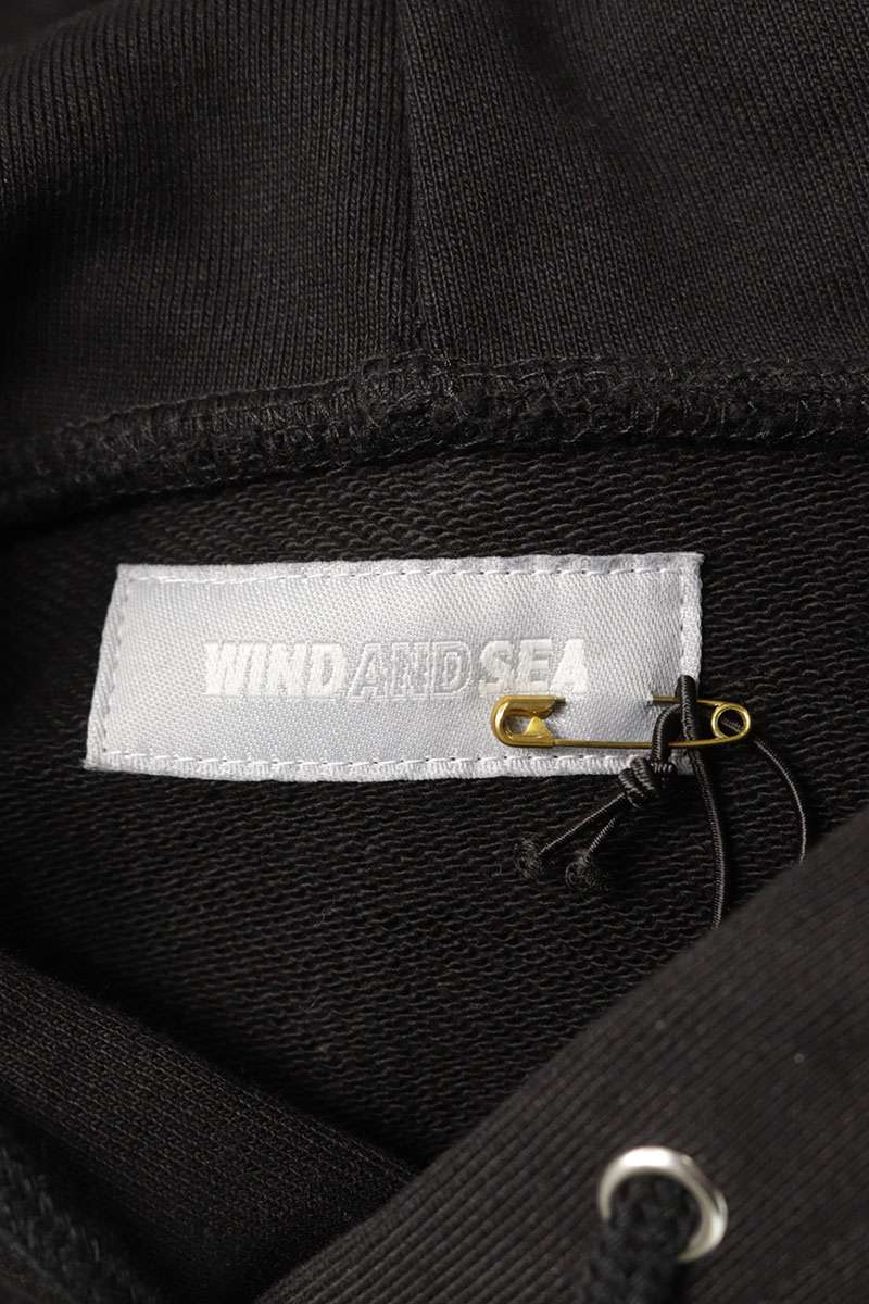 WIND AND SEA Ron Lewis Hoodie Black Size L