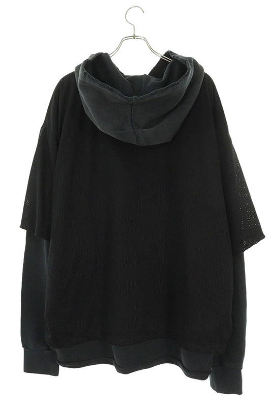 AMIRI 25SS MA Star Mesh Layered Pullover Hoodie Size XXL