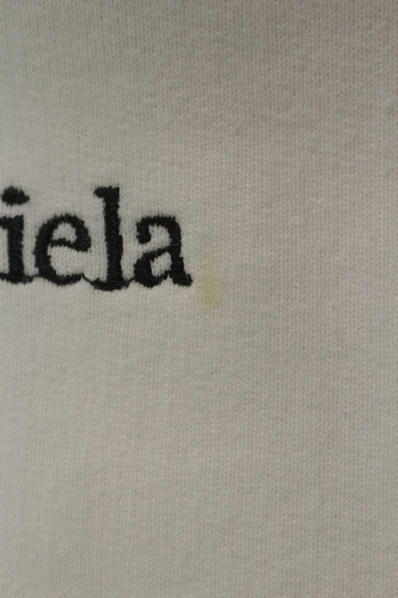 Maison Margiela 22SS Reverse Logo Embroidered Hoodie Size XS