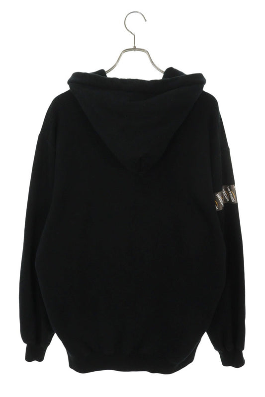 AMBUSH Logo Print Pullover Hoodie Black Size L