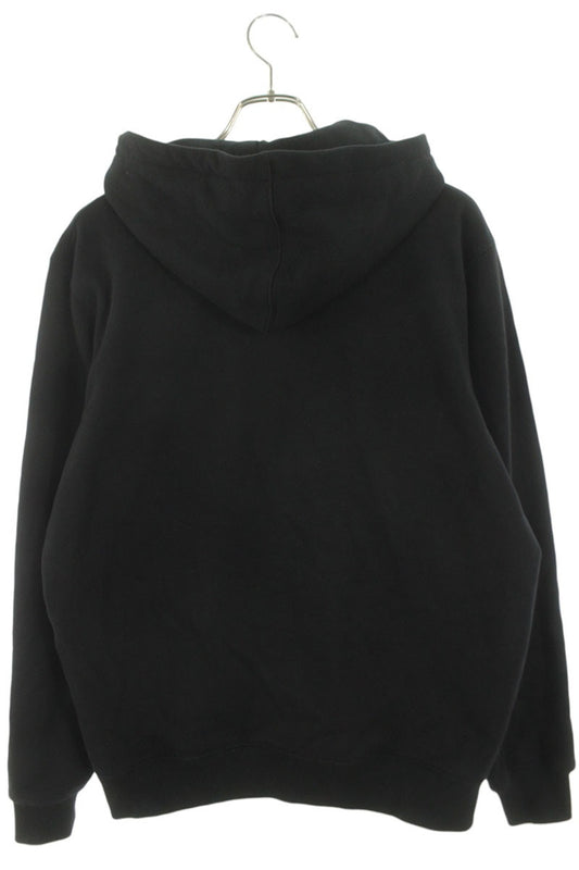 SUPREME 18AW Champion Label Logo Hoodie Black Size M