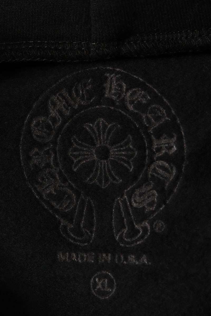 Chrome Hearts Back Label Logo Print Pullover Hoodie Size XL