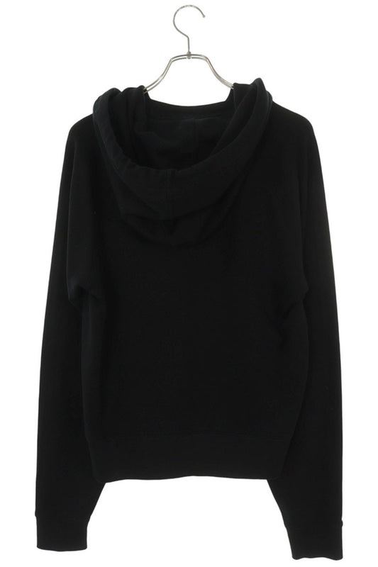 LOEWE HOLLYWOOD Print Cotton Hoodie Black Size S