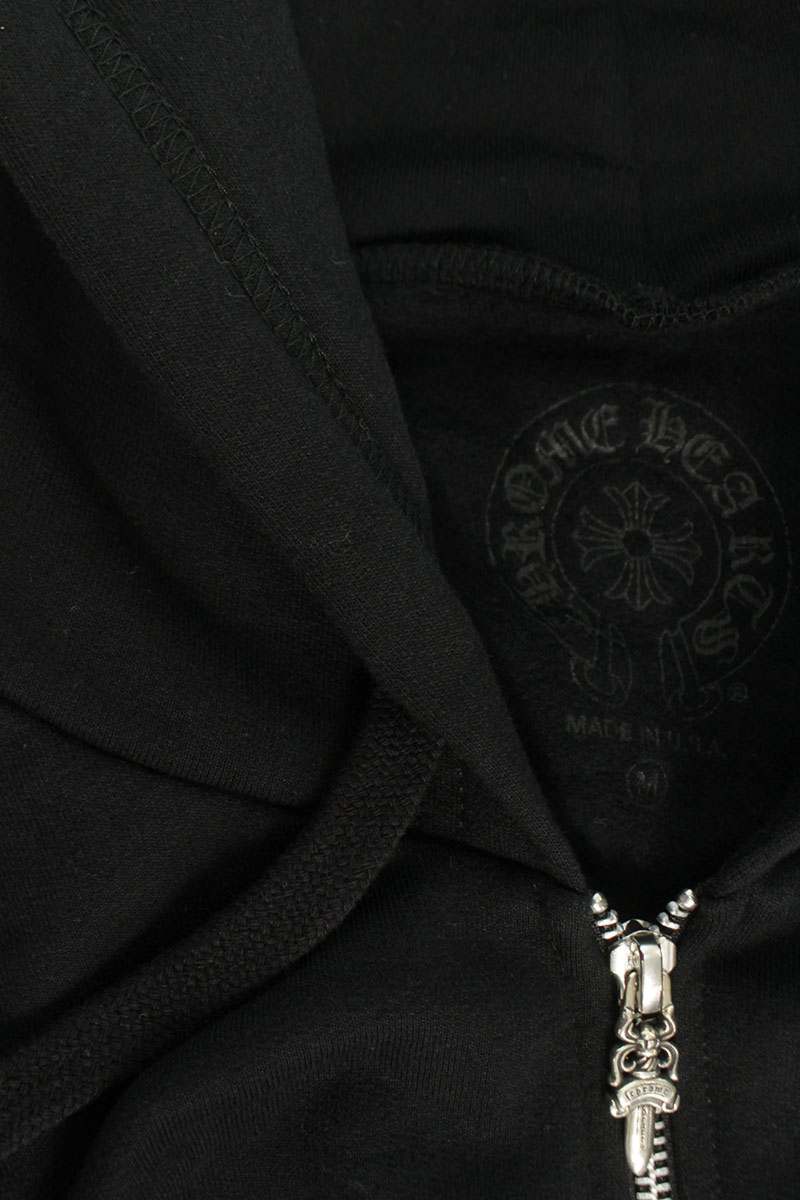 Chrome Hearts Arm Logo Zip Hoodie Multi Size M