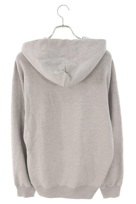 WACKO MARIA 24SS Logo Emb. Pullover Hoodie Gray Size M