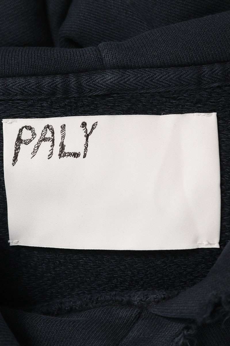 Paly Hollywood Cotton Print Design Hoodie Blue Size XL
