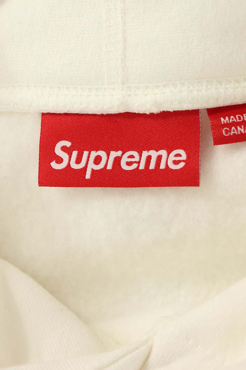 SUPREME 25AW Box Logo Hoodie White Pink Size L