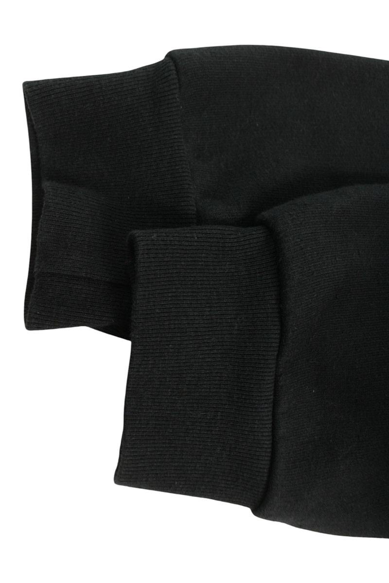HUMAN MADE Logo Embroidered Zip-Up Hoodie Black Size L