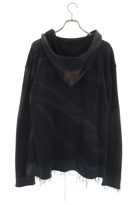 JiyongKim 23SS Sun Bleached Layered Hoodie Navy Size L