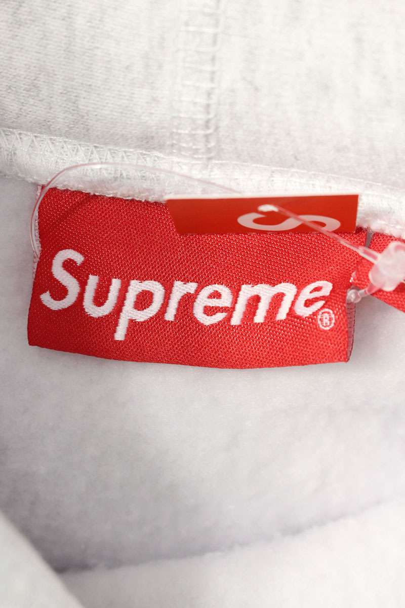 SUPREME 23AW Box Logo Hoodie Grey Green Size L