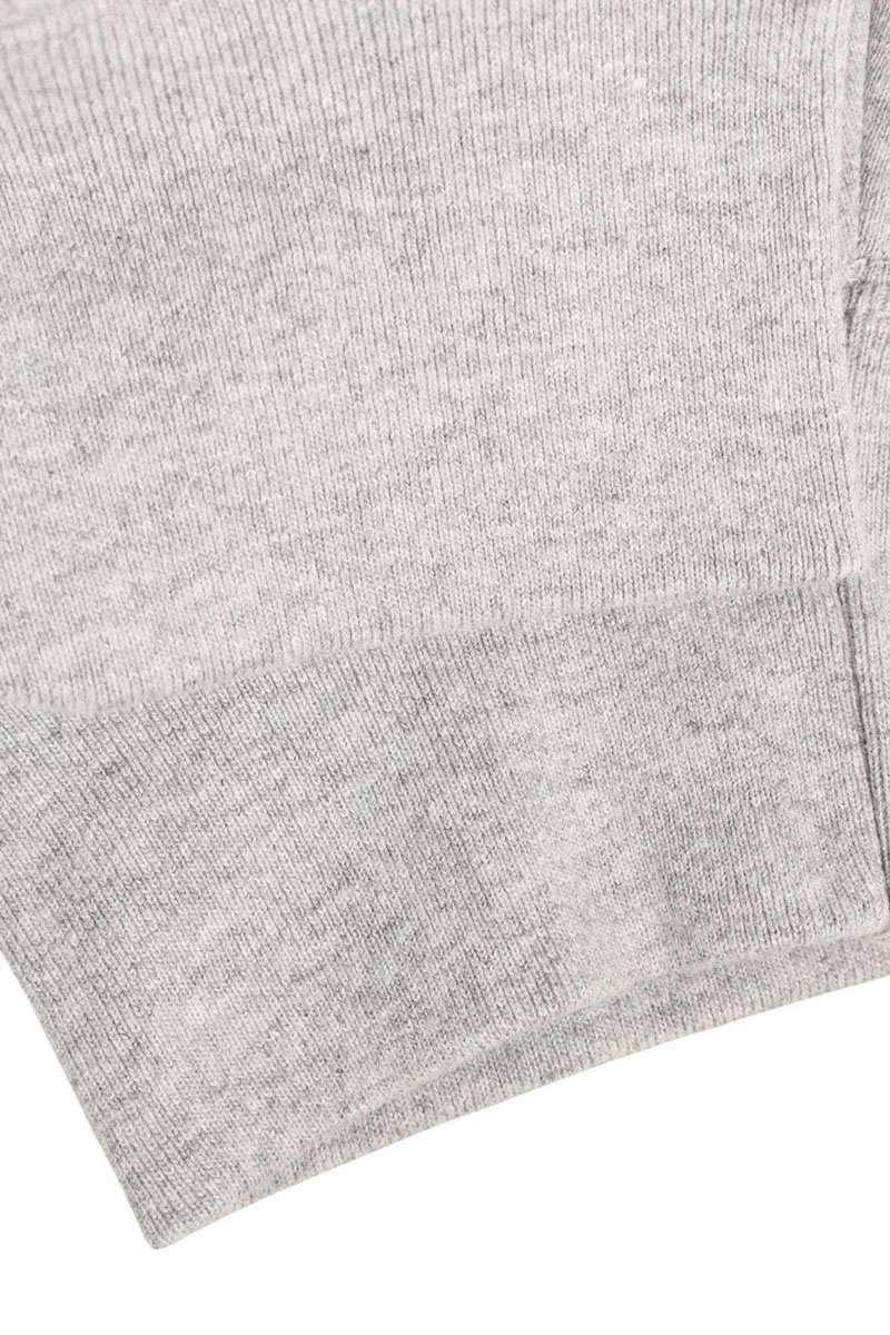 SUPREME 22AW S Logo Embroidered Hoodie Gray Size L