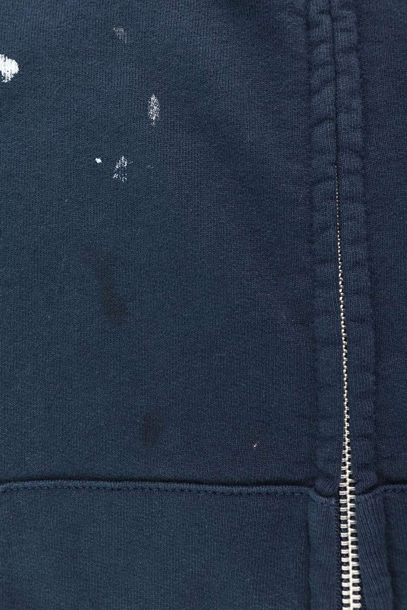 MM6 x Supreme 26SS Paint Box Logo Zip Hoodie Navy Size XL