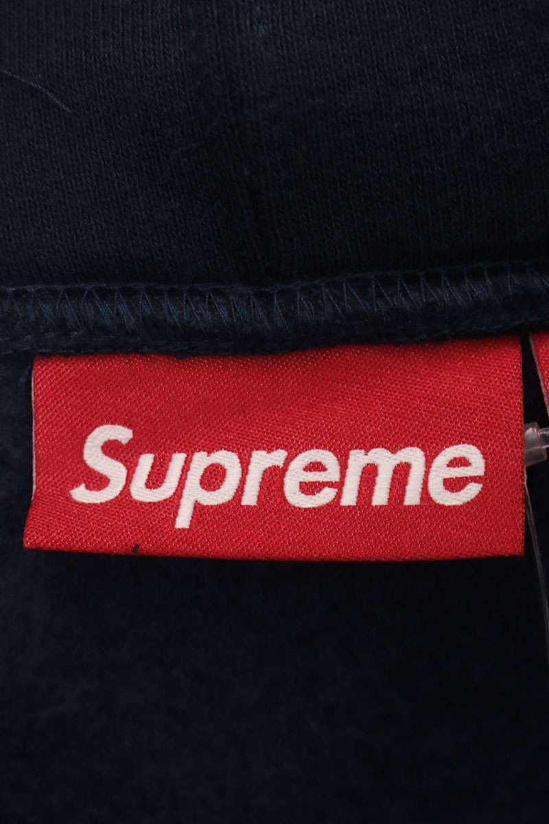 SUPREME 25AW Small Box Logo Pullover Hoodie Navy Blue Size L