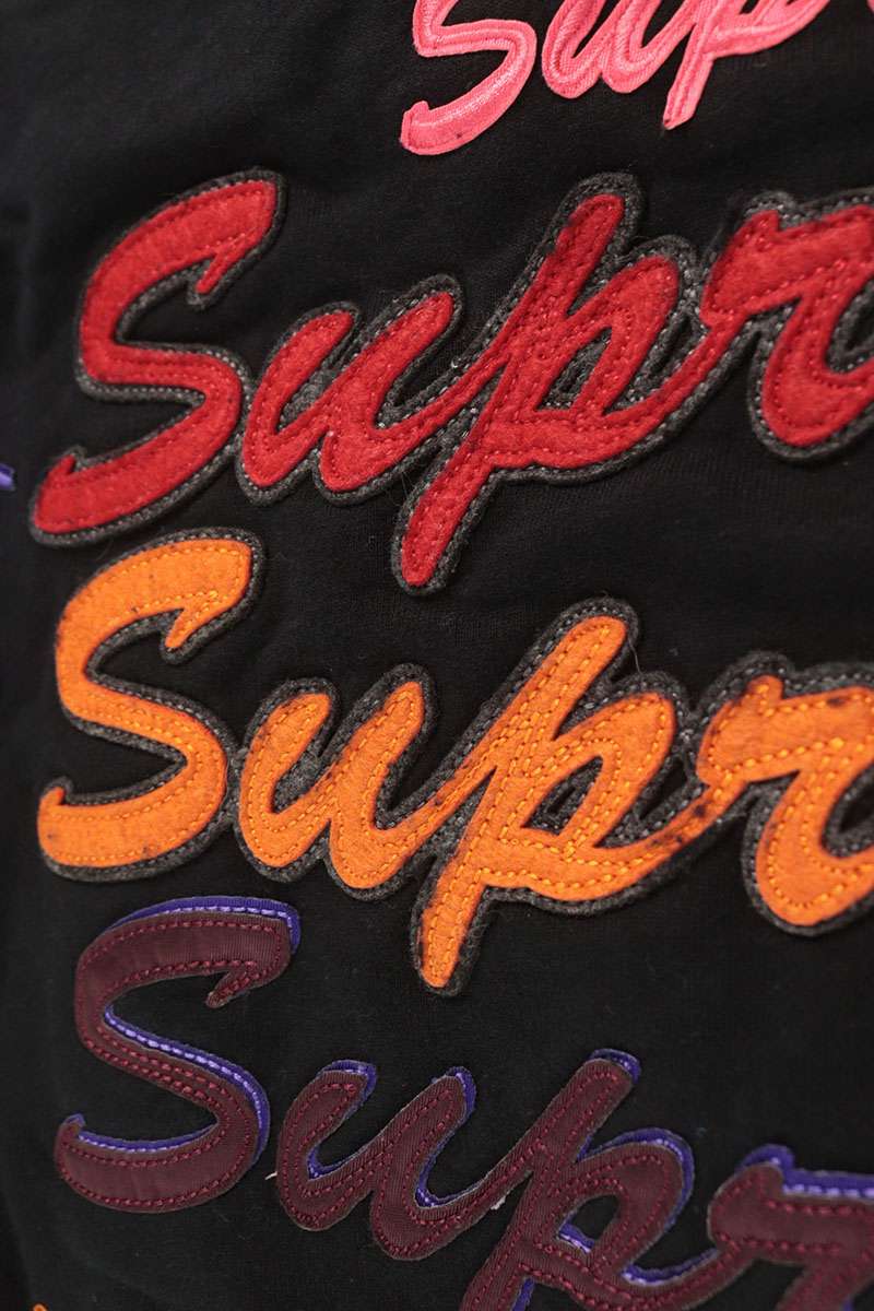 SUPREME 21AW Multi Logo Hoodie Black Size L