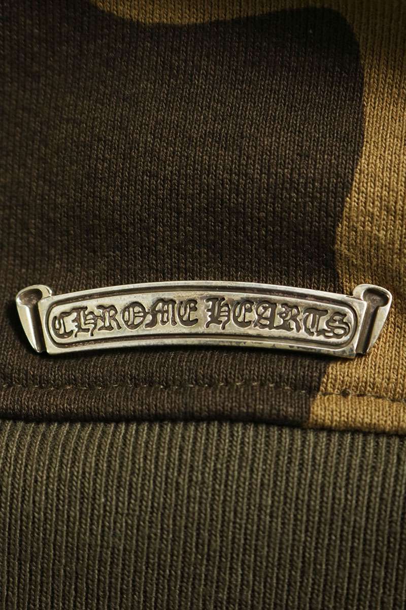 Chrome Hearts Floral Back Hoodie Green/Black Size M