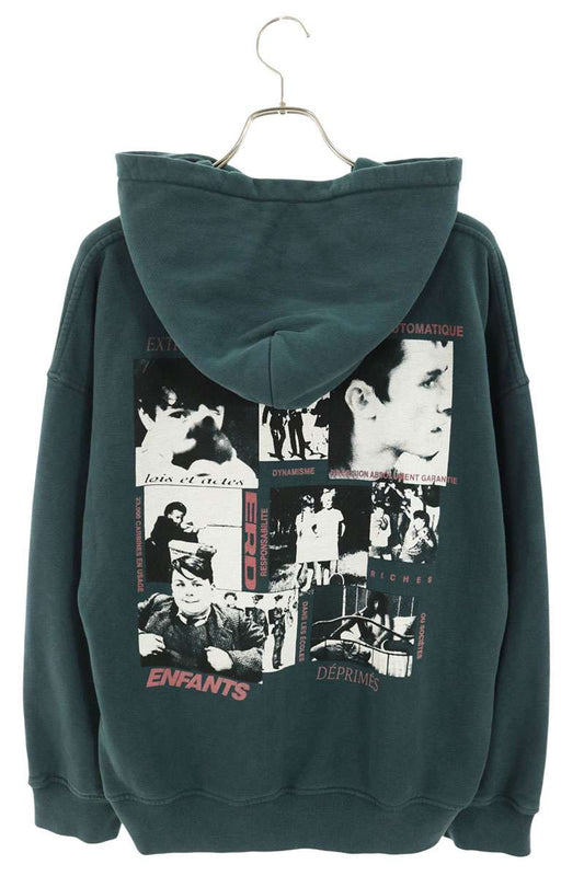 ENFANTS RICHES DEPRIMES LA SCOLAIRE Hoodie Green Size L