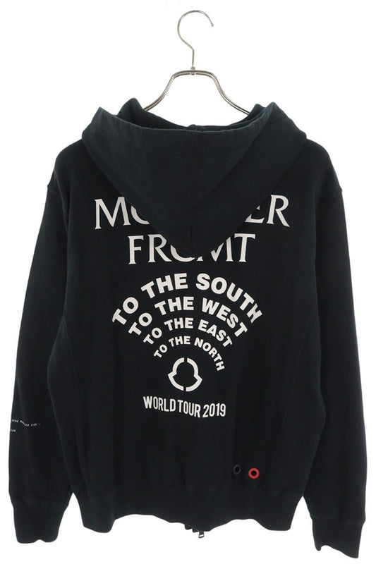 fragment design Moncler Collaboration Hoodie Black Size L
