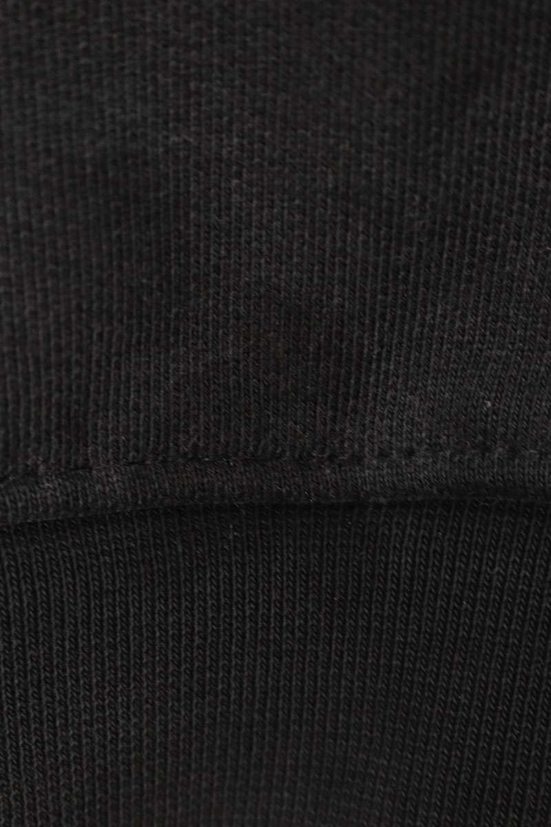 VETEMENTS Oversized Logo Hoodie Black Cotton Blend Size XS
