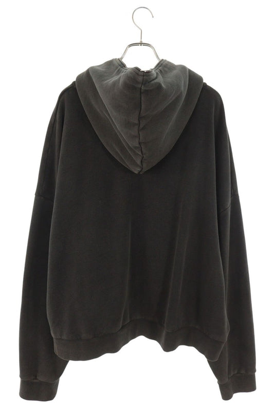 entire studios Zip-Up Cotton Hoodie Gray Size XL