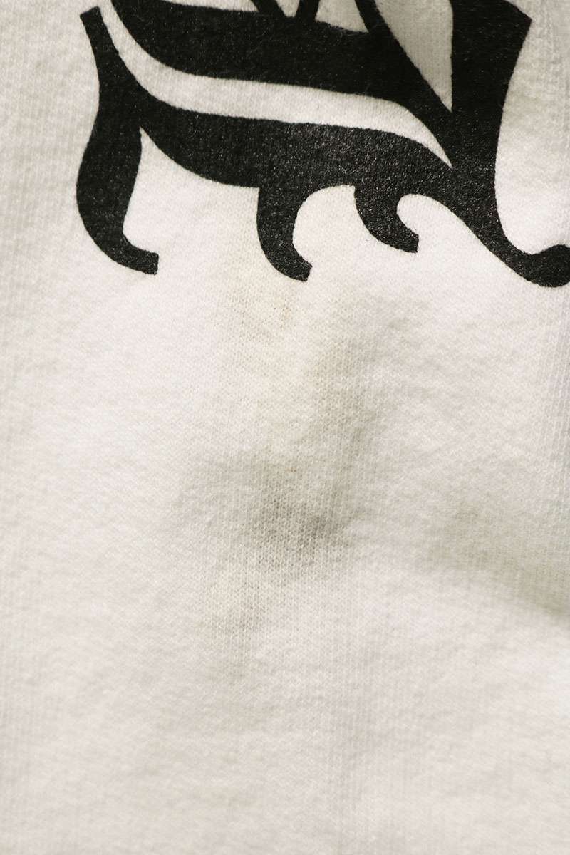 Chrome Hearts Sleeve Logo Pullover White Cotton Size M