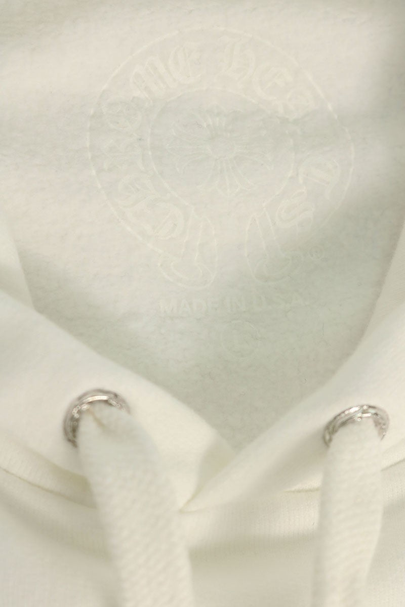 Chrome Hearts Miami Ltd. Floral Cross Print Hoodie L Size L