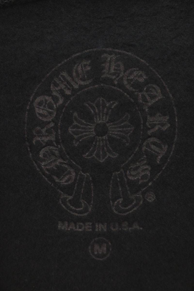 Chrome Hearts DEADLY DOLL Black Pink Cotton Multi Size M