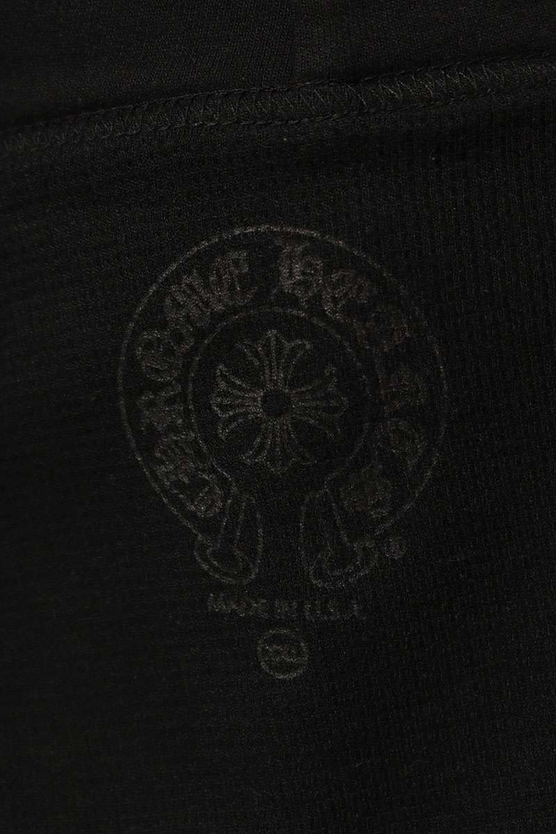 Chrome Hearts THRML HD ZIP Hoodie Black/Silver Size XXL