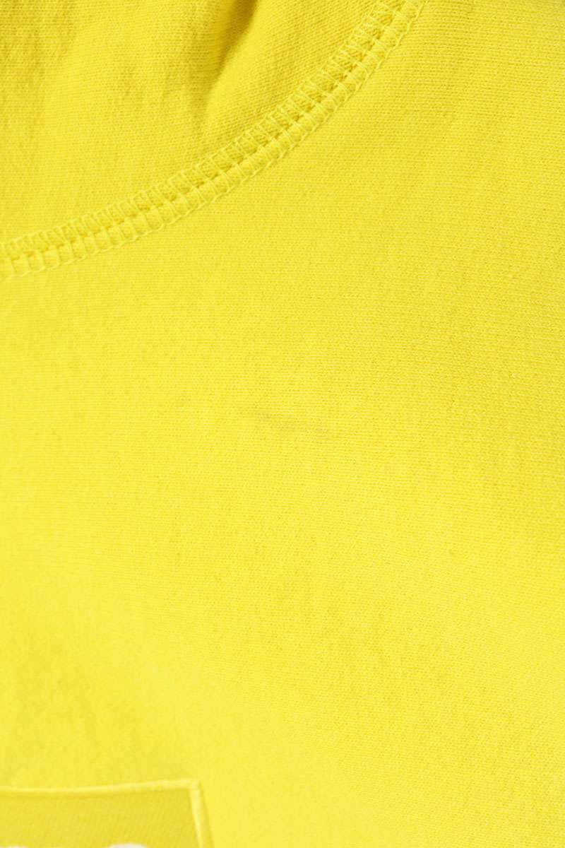 SUPREME Cross Box Logo Hoodie Yellow/White Size M