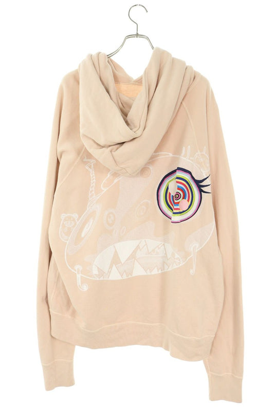 MURAKAMITAKASHI "Unfamiliar People" Hoodie Pink Size XL
