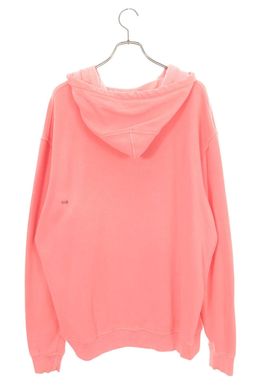 ALEXANDER WANG Front Patch Pullover Hoodie Pink Size 48