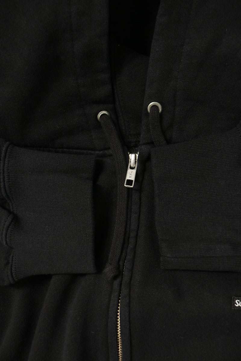 SUPREME 25AW Small Box Zip Up Hoodie Black Size XL