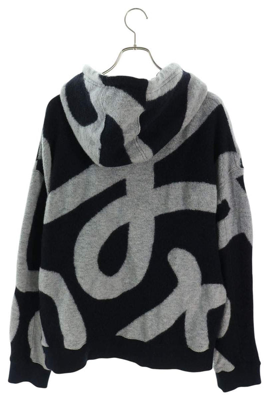 LOEWE Logo Applique Zip Hoodie Multi Size L