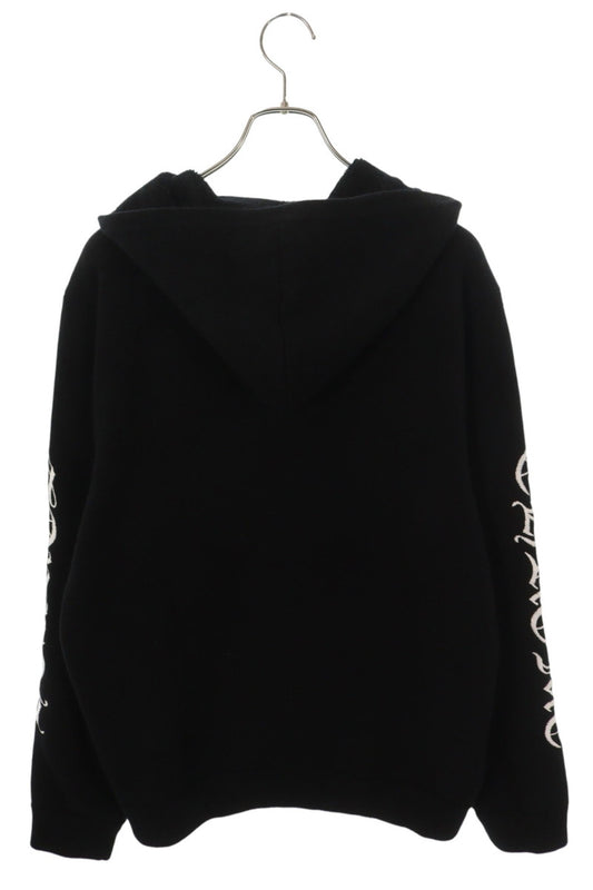 Chrome Hearts U LIFE SENTENCE ZIP HD Cashmere Hoodie Size L