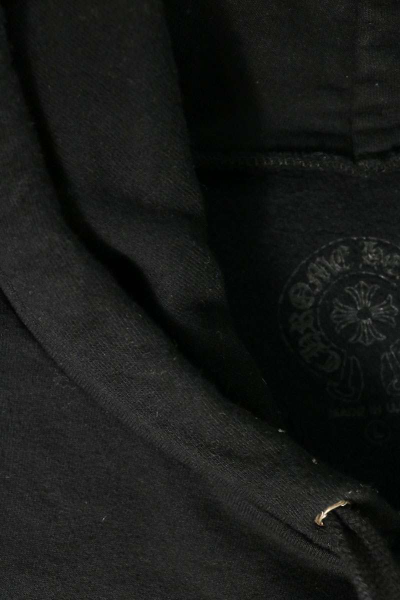 Chrome Hearts SWTSHRT PLV Sleeve Logo Hoodie Black Size L