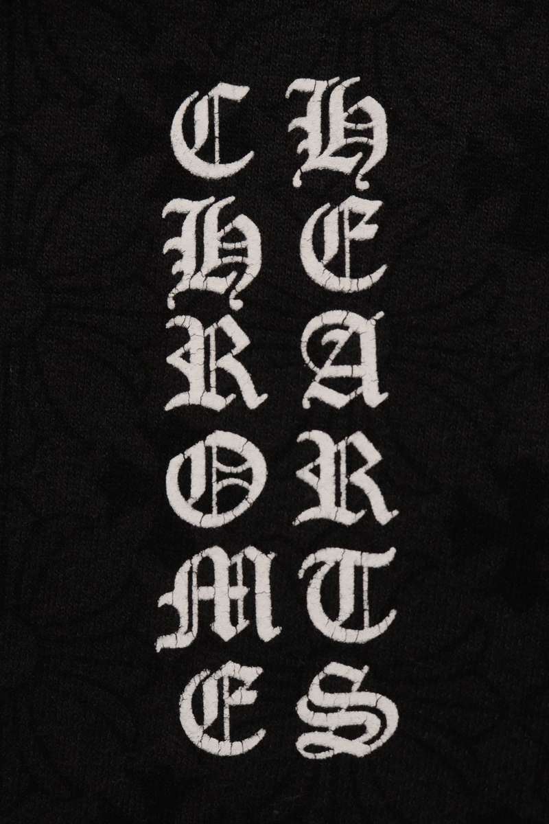 Chrome Hearts CH Plus All-Over Print Hoodie Cotton Size M
