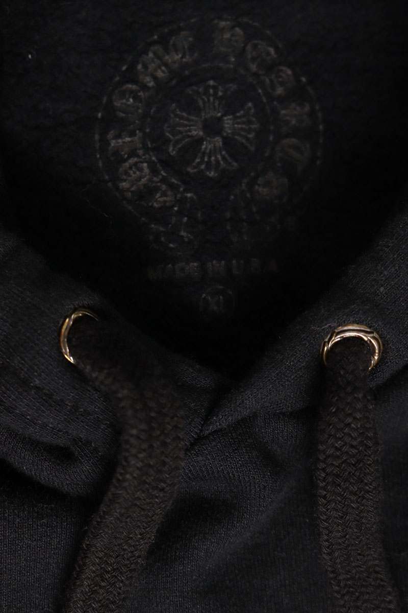 Chrome Hearts DEADLY DOLL Cotton Back Print Hoodie Size XL