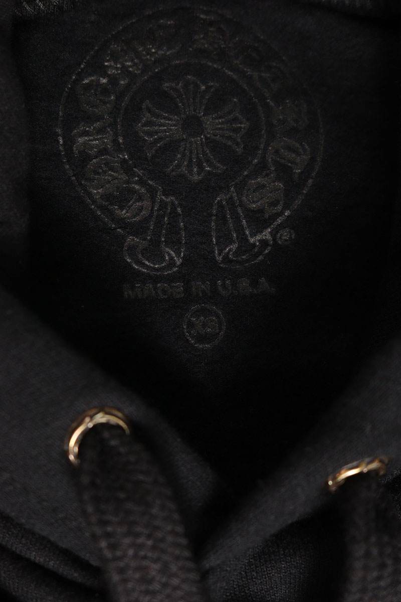 Chrome Hearts DEADLY DOLL Cotton Back Print Hoodie Size XS
