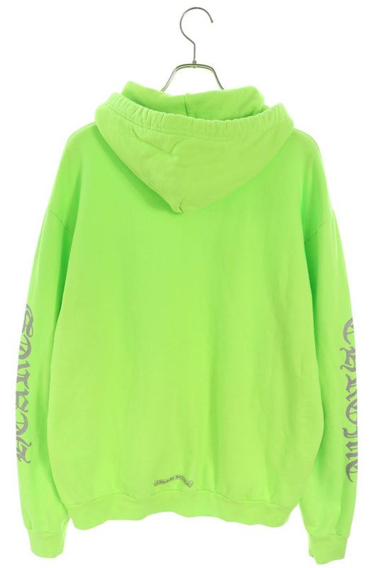 Chrome Hearts SWTSHRT HD PLVR Print Light Green Hoodie Size L