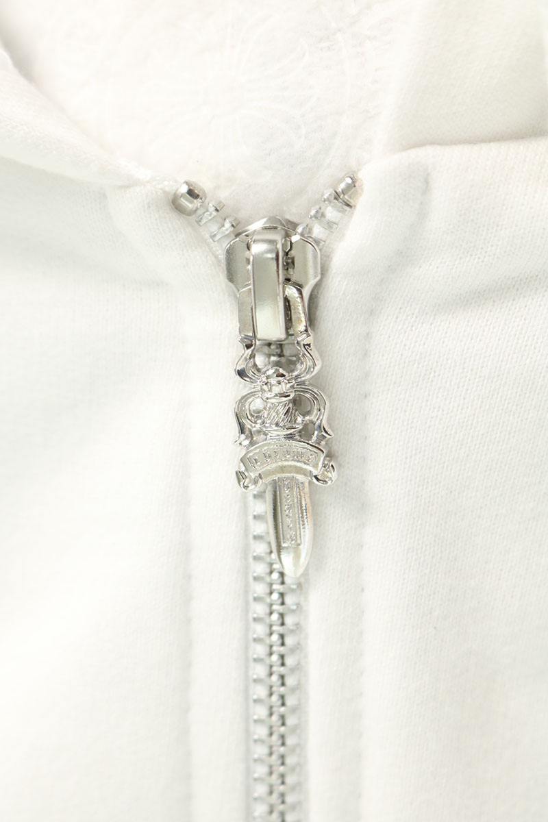 Chrome Hearts SWTSHRT HD ZIP Arch Logo Zip Hoodie Size XXL