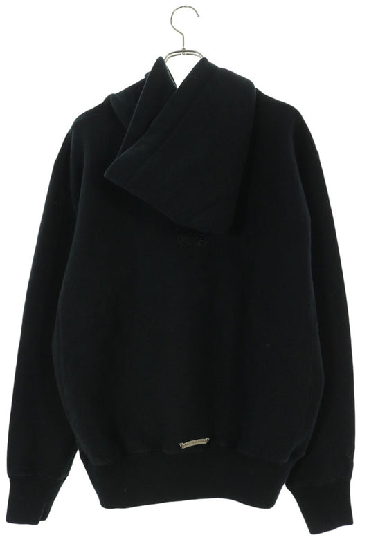 Chrome Hearts KING FISH Embroidered Hoodie Black Size M
