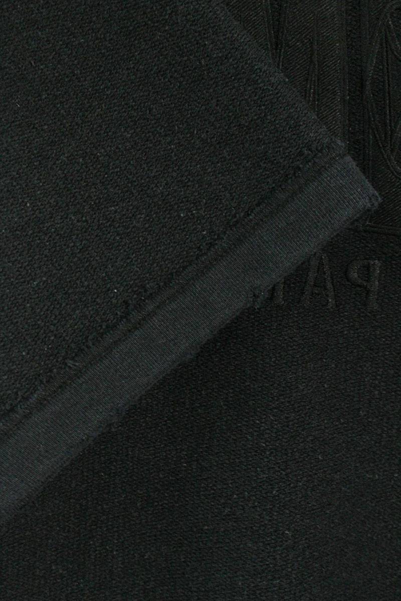 Vetements 23AW BLACK Distressed Sweatshirt Black Size XS