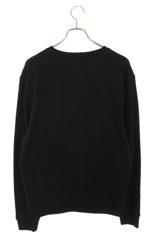 Loewe Logo Embroidered Crewneck Sweatshirt Black Size XL